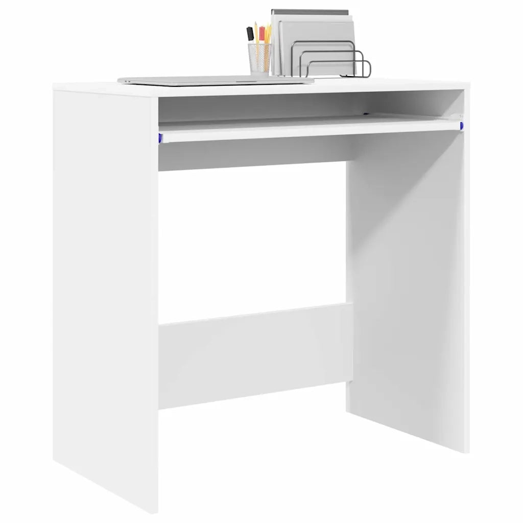 Scrivania Bianco 77.5 x 43 x 79 cm Legno multistrato 869514