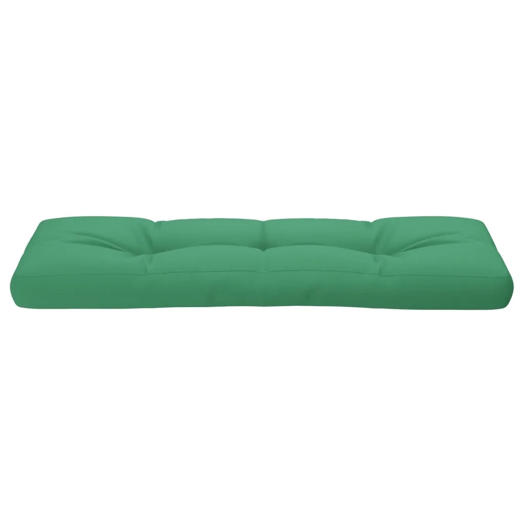 Cuscino per Pallet Verde 120x40x12 cm in Tessuto 360628