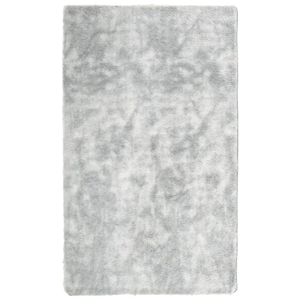 Tappeto del soggiorno | Tappeto Shaggy a Pelo Lungo NAVARRA Grigio Argento 60x100 cm
