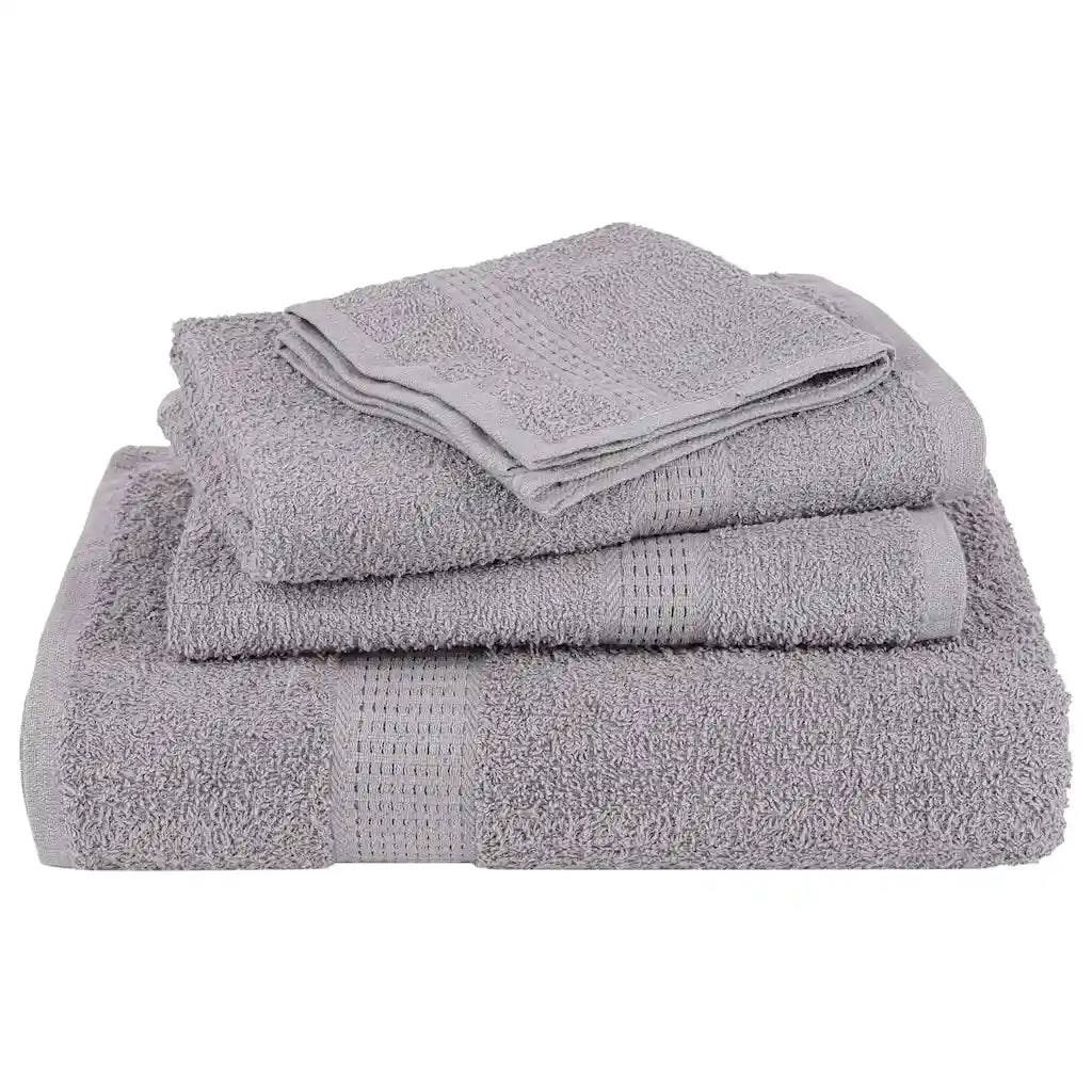 Asciugamani FROGN 2 pz Grigio 50x100 cm 360 g/m² 136830