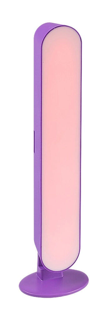 Lampada tavolo LED 3W USB con telecomando viola Rabalux