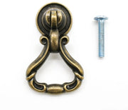 Set di maniglie vintage con anello da 16 pezzi