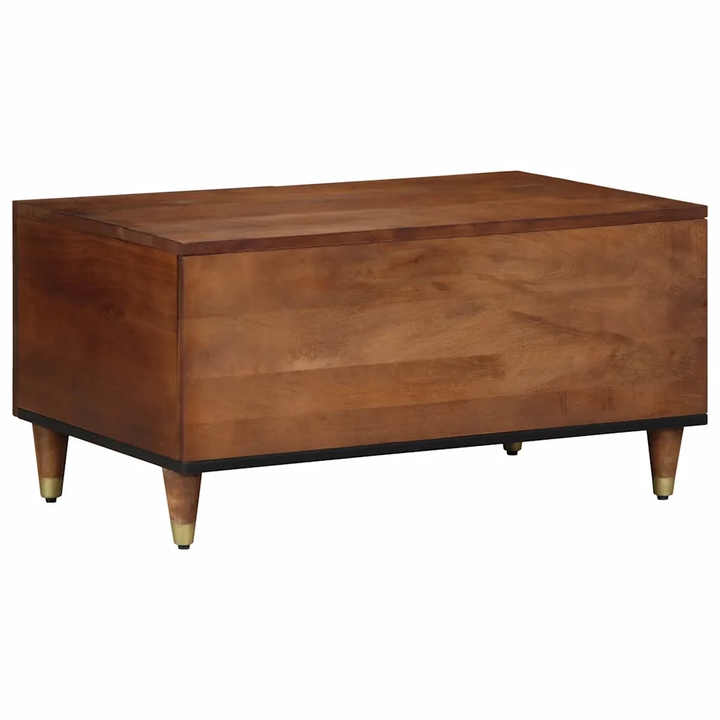 Tavolino da Salotto-Tavolino da soggiorno-Tavolo Marrone miele 80 x 50 x 40 cm 574524