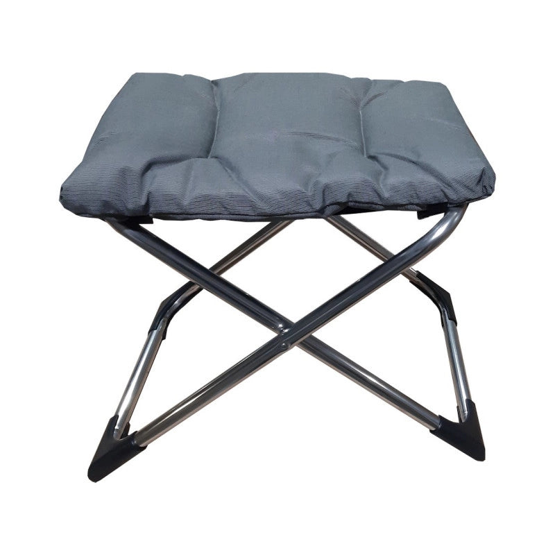 Repose-pieds Chico aluminium â€“ Gris