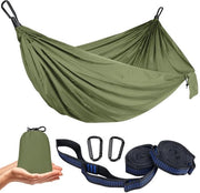 Hangmat esterna - nylon leggero - 1 pezzo - 270x140 cm