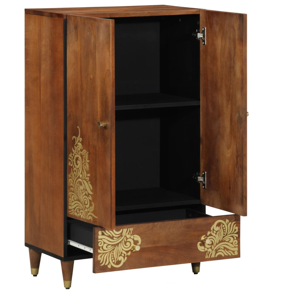 Credenza Marrone 60 x 33 x 100 cm Legno di mango massello 4018766