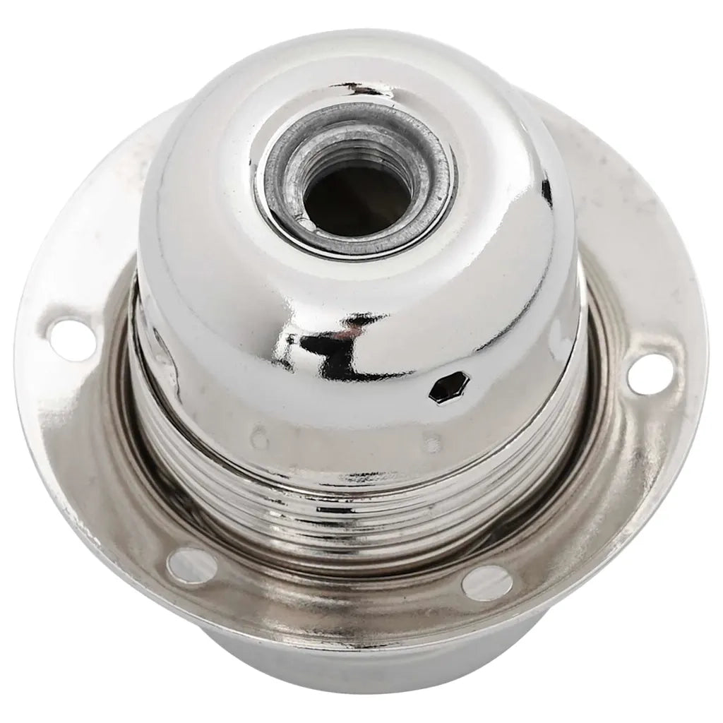 Portalampade 2 pz Nichel Satinato E27 4106522