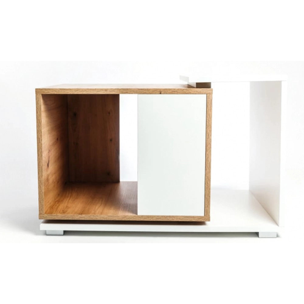 Diversa Cabinet Duo Forest White cm90x60x50h - supporto double face per High Terrarium