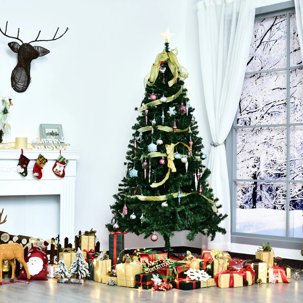 Albero di Natale Artificiale 180 cm ¨C Minimal ¨C Base Acciaio