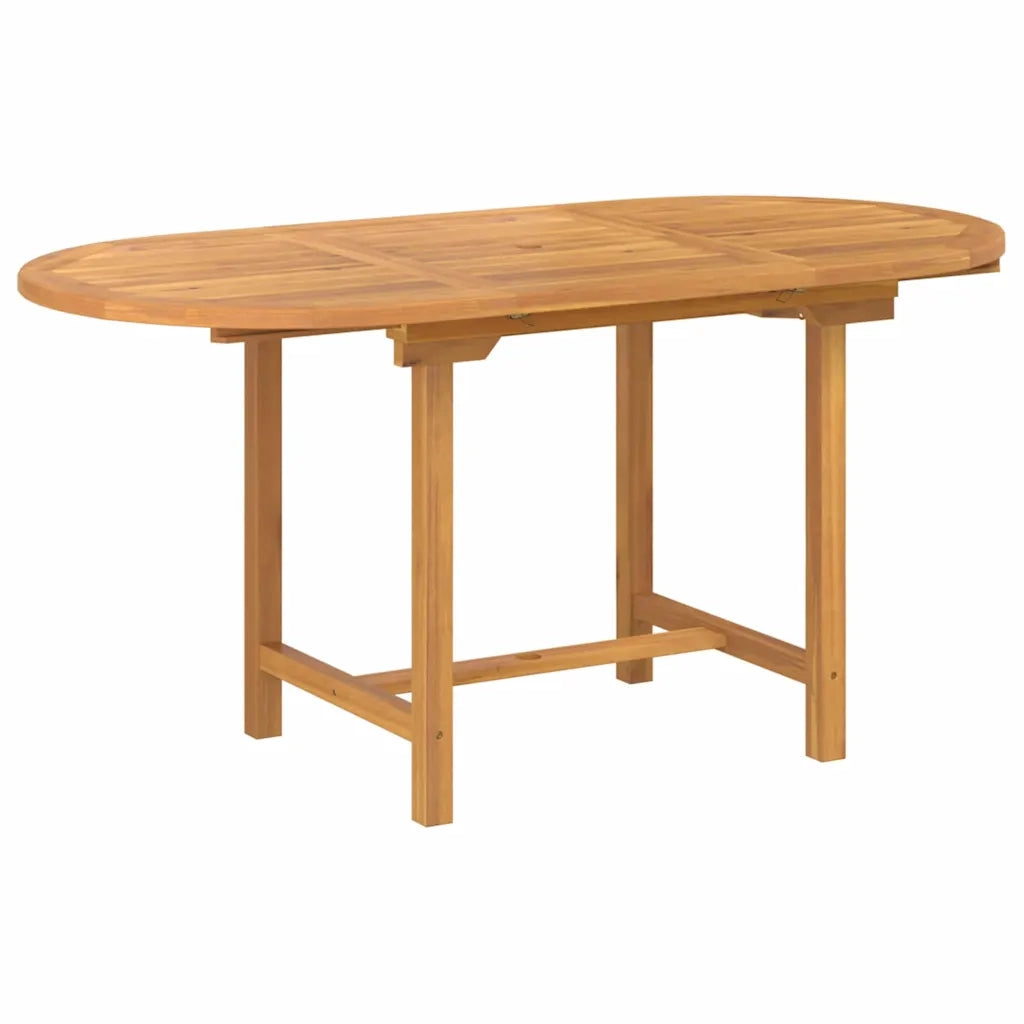Set da Pranzo per Giardino 7 pcs Marrone Legno di teak solido 3157129