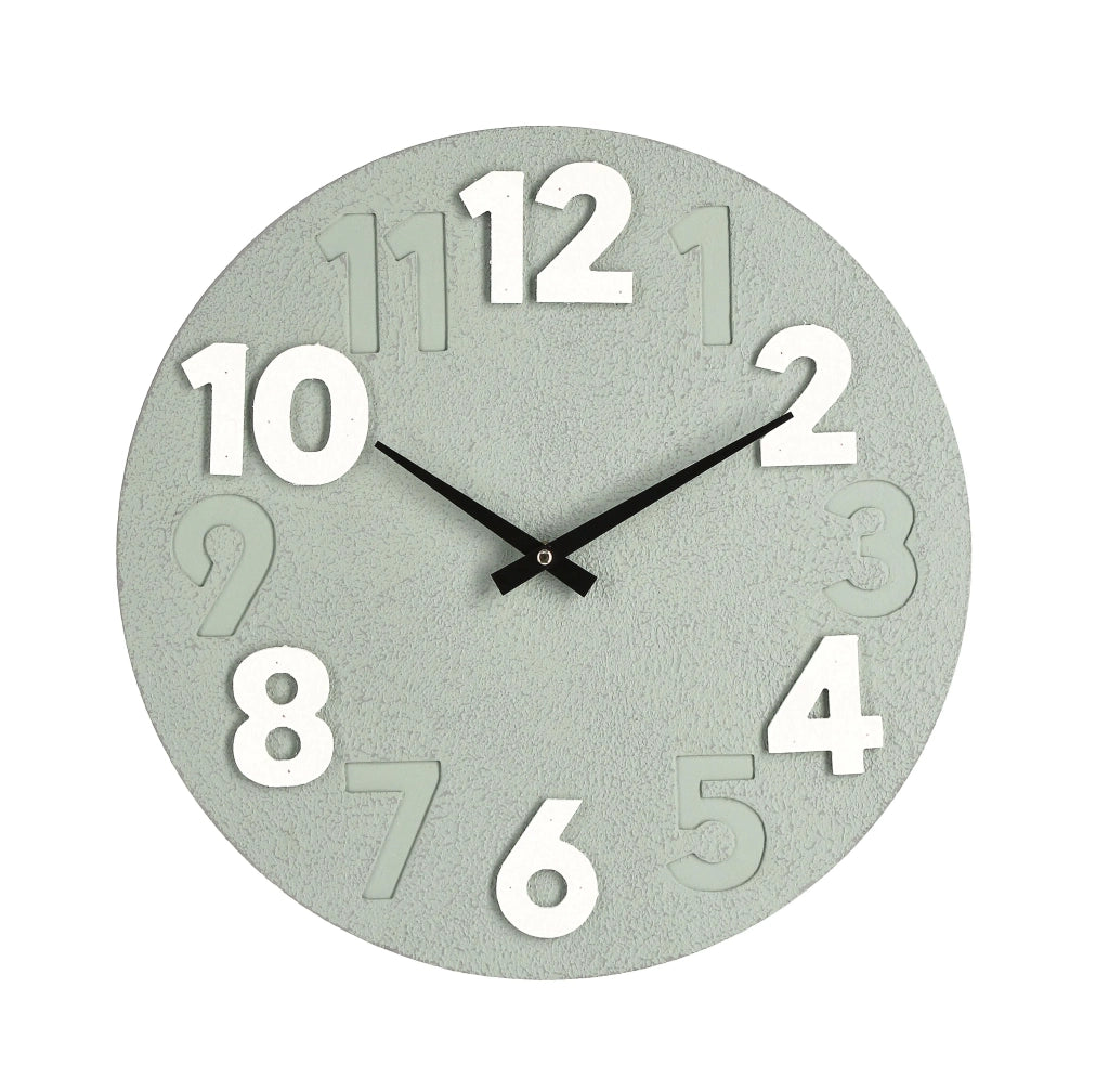 Orologio da parete Timing salvia ø40 cm