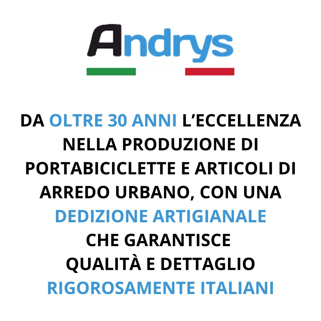 Andrys Appendi Bici Soffitto 6 Posti con Ganci Zincato Oro Antigraffio