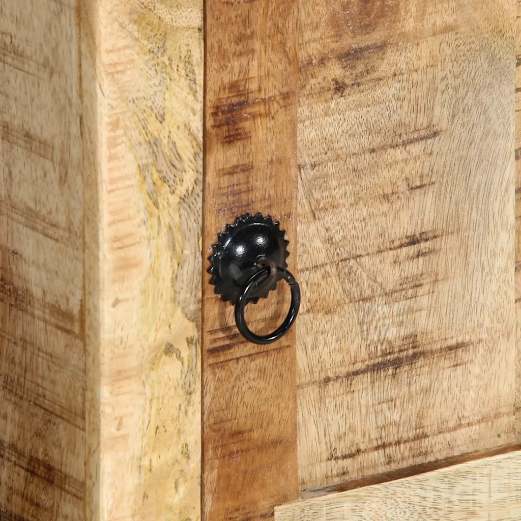Mobile Porta TV 105x46x32 cm in Massello di Mango Grezzo 4104521