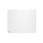 Radiatore elettrico fisso a inerzia secca in ghisa Bestherm BIA 1000W, orizzontale, bianco