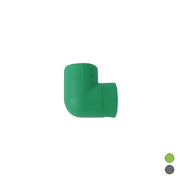 GOMITO LISCIO 90  °  FF IN POLIPROPILENE- Diam. 20- DH- pezzi 1