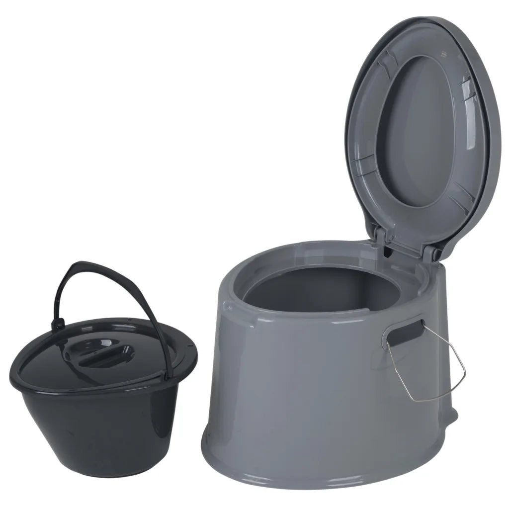Bo-Camp WC Portatile 7 L Grigio 428679