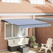 Struttura della tenda Blu e Bianco 350 x 250 cm 3330199