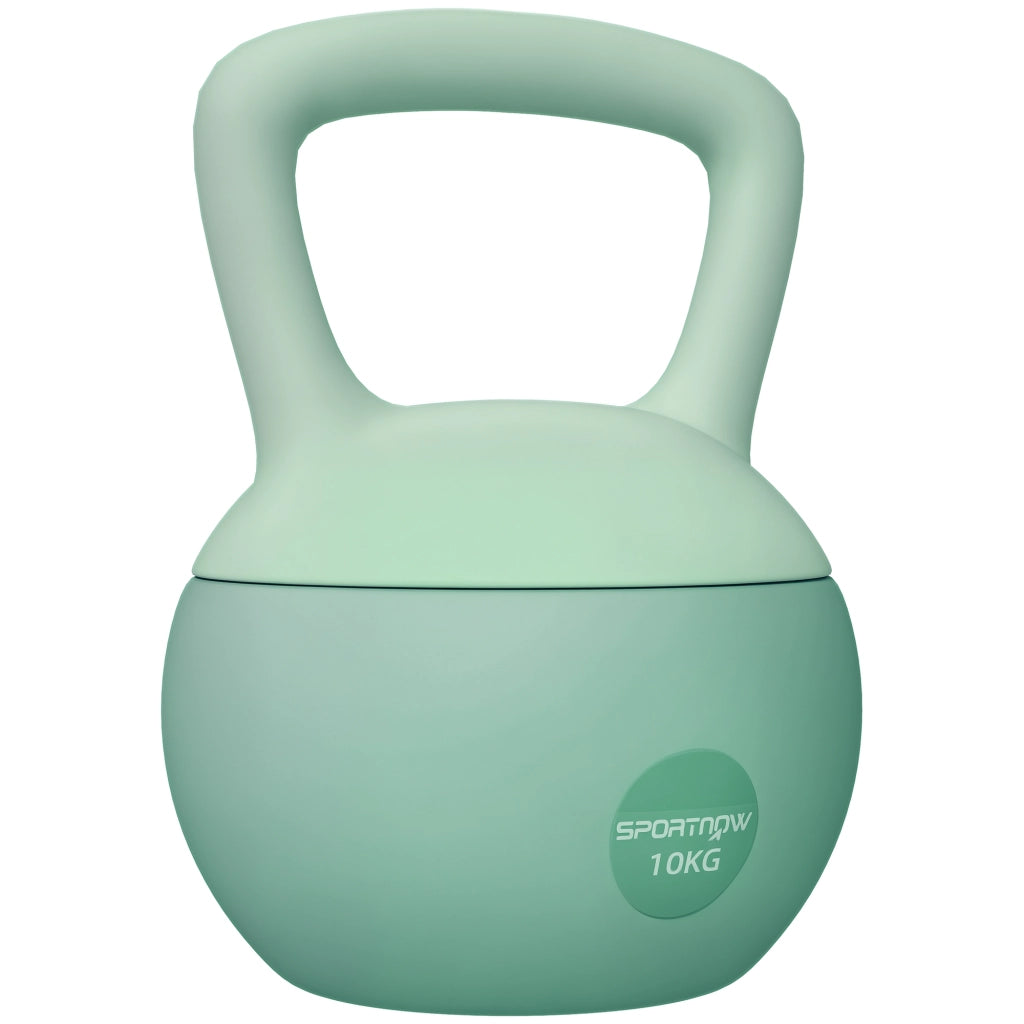 Kettlebell da 10 kg ¨C Minimal ¨C Verde 21x21x30 cm