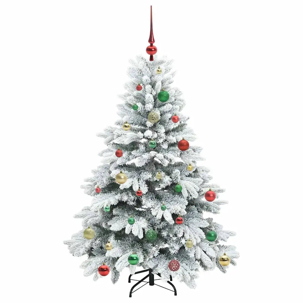 Albero di Natale artificiale con 150 LED Bianco 150 cm PE e PVC 3397609