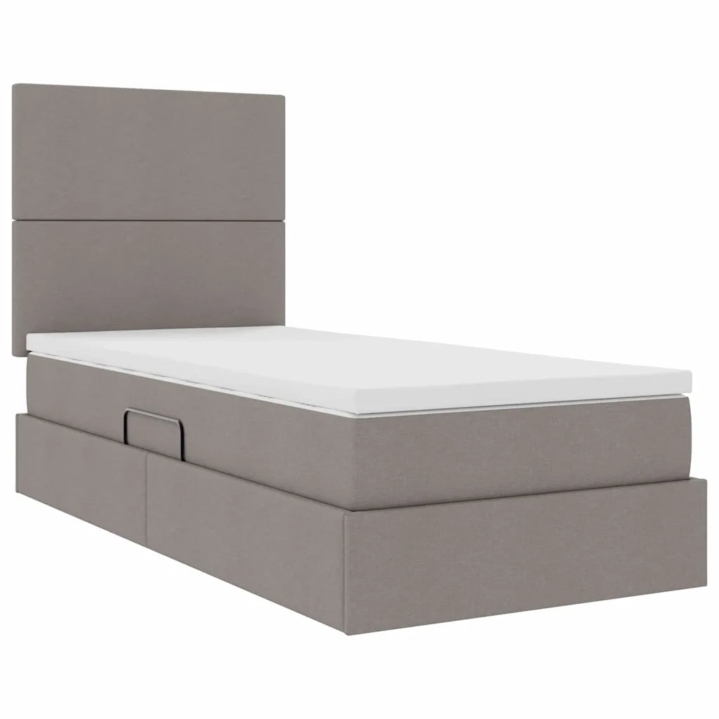 Letto con contenitore e LED Talpa 100 x 200 cm Poliestere