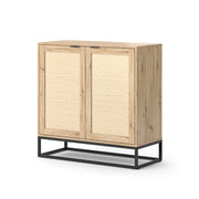 Vicco Cassettiera Marrone 40 x 92.5 cm con 2 porte