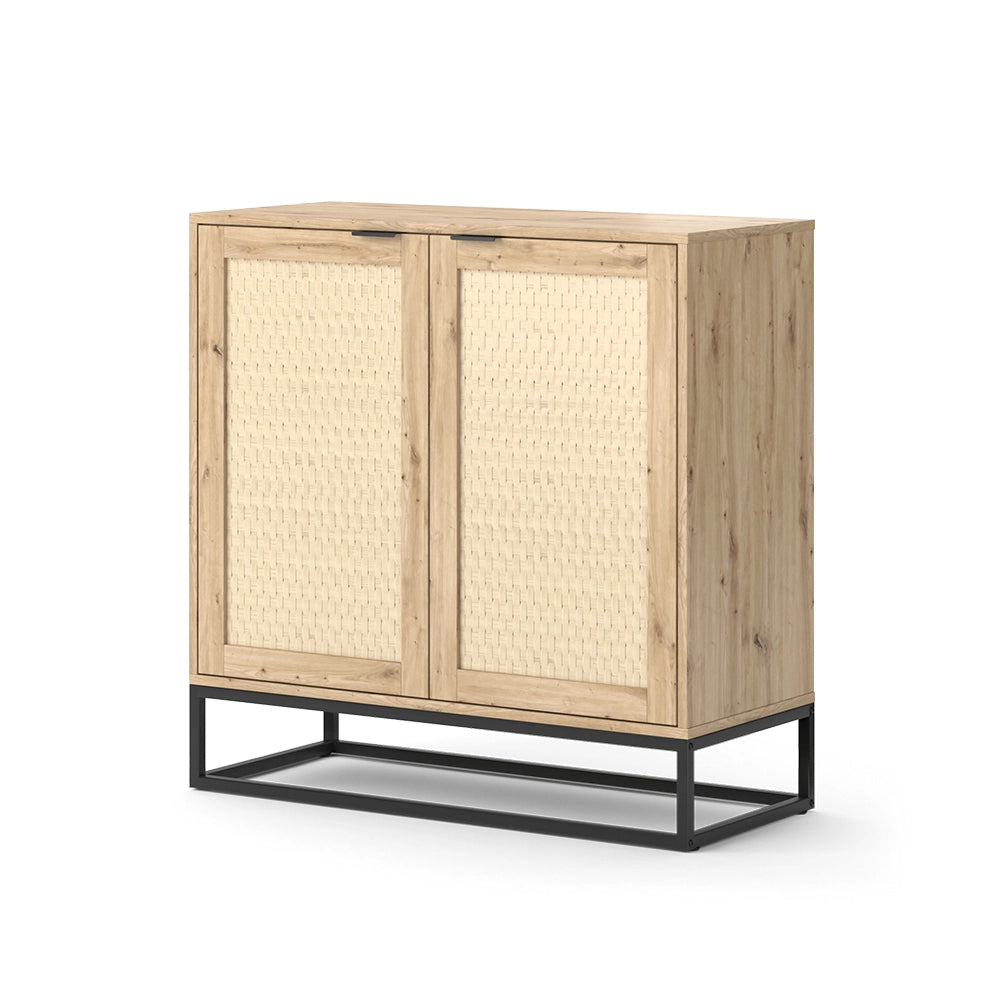 Vicco Cassettiera Marrone 40 x 92.5 cm con 2 porte
