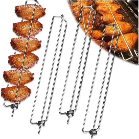 Set di 3 forchette per barbecue esterno per grigliare pollo