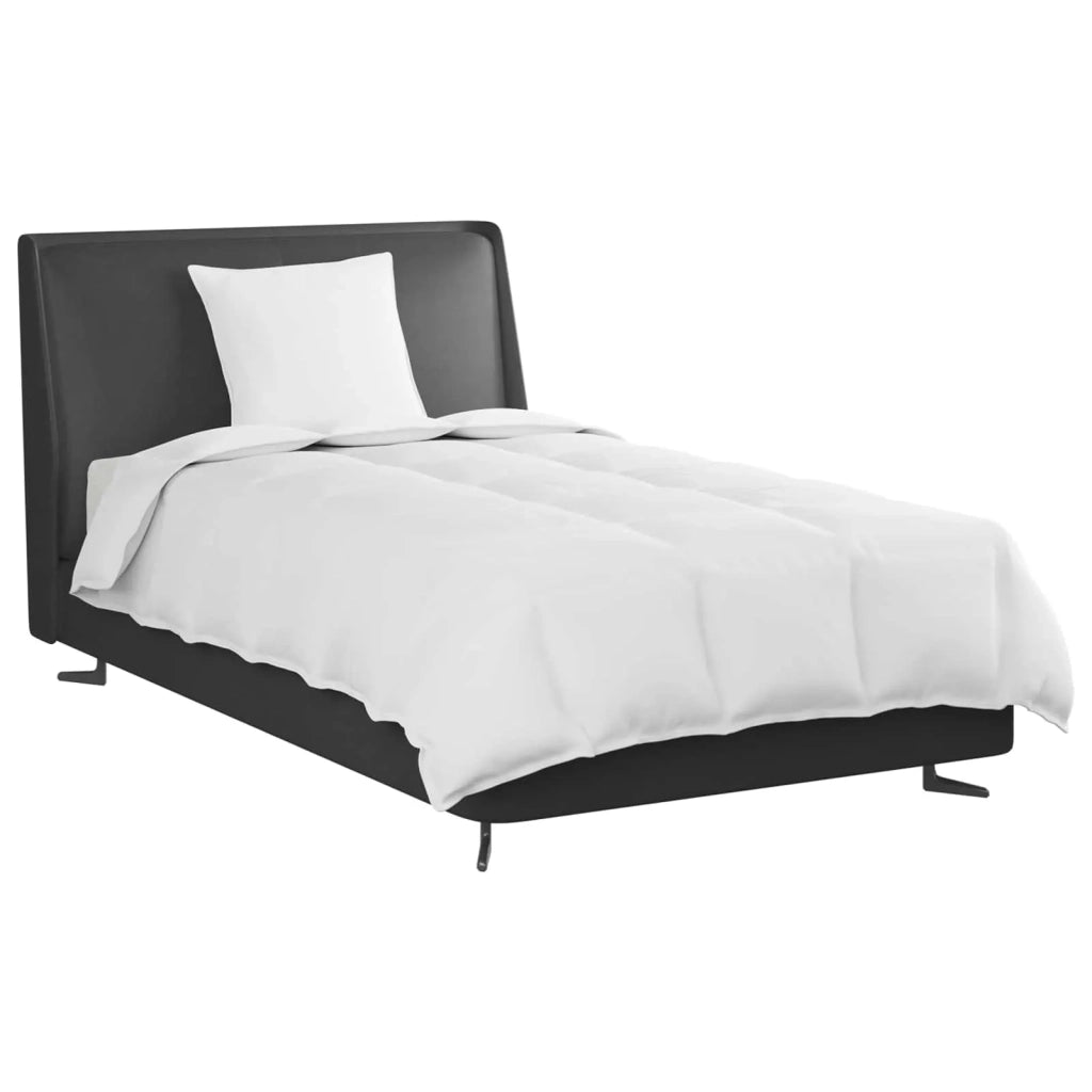 Piumone | Duvet 2-in-1 con cuscino 2 pz Bianco Piuma d'anatra