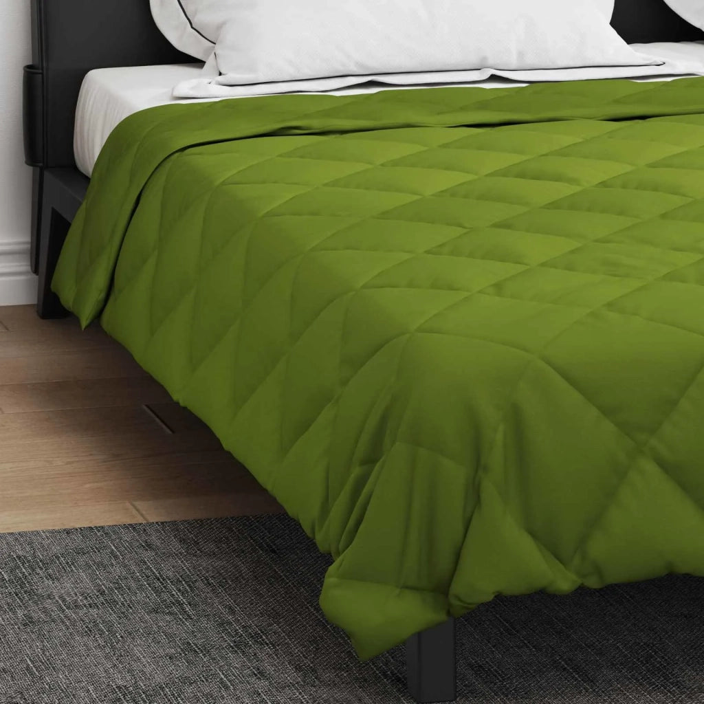 Piumone Completo Annuale Verde 200 x 200 cm Microfibra 42025551