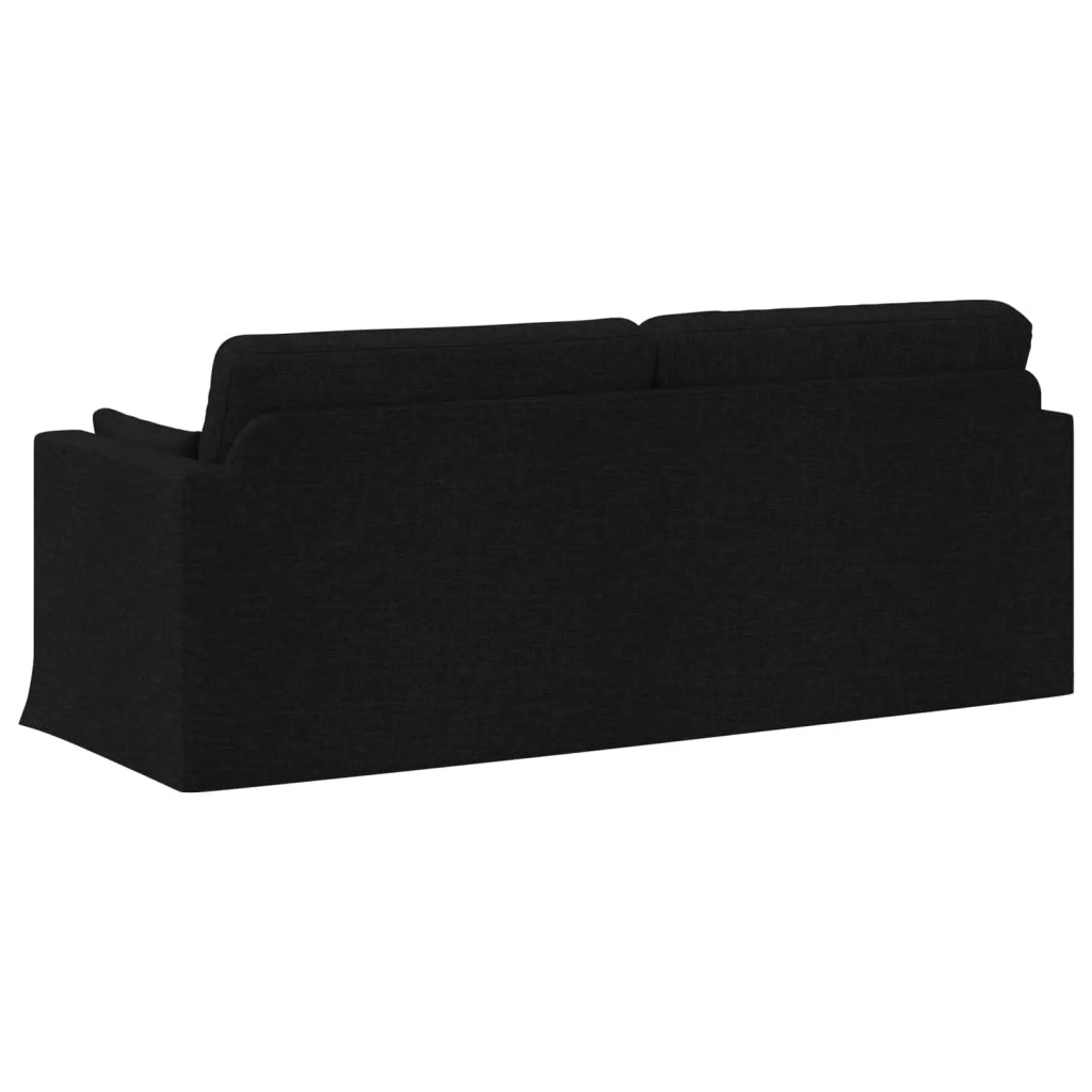 Divano Nero 198 x 78 x 80 cm Tessuto 42024371
