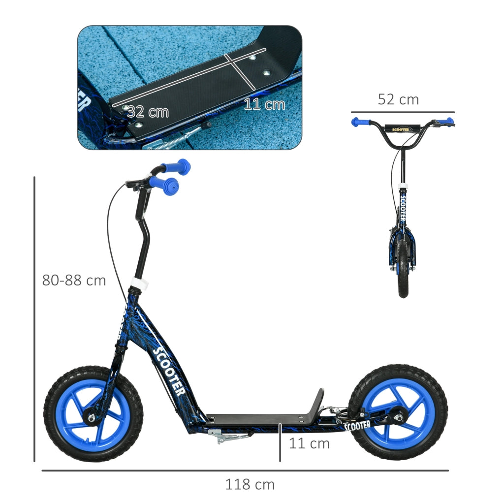 Scooter per bambini con altezza regolabile ¨C zephmum ¨C blu