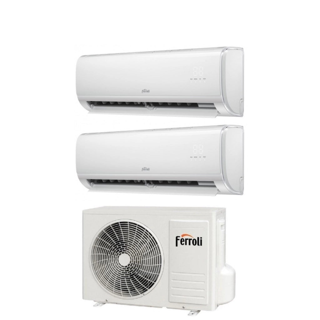 Condizionatore Dual Split Ferroli Giada M 9+18 con 21-3 Wi-Fi Integrato
