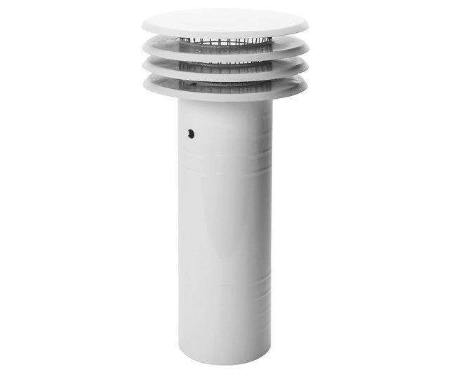 ESALATORE A TORRINO SMALTATO BIANCO ø130   MAIN S.R.L.