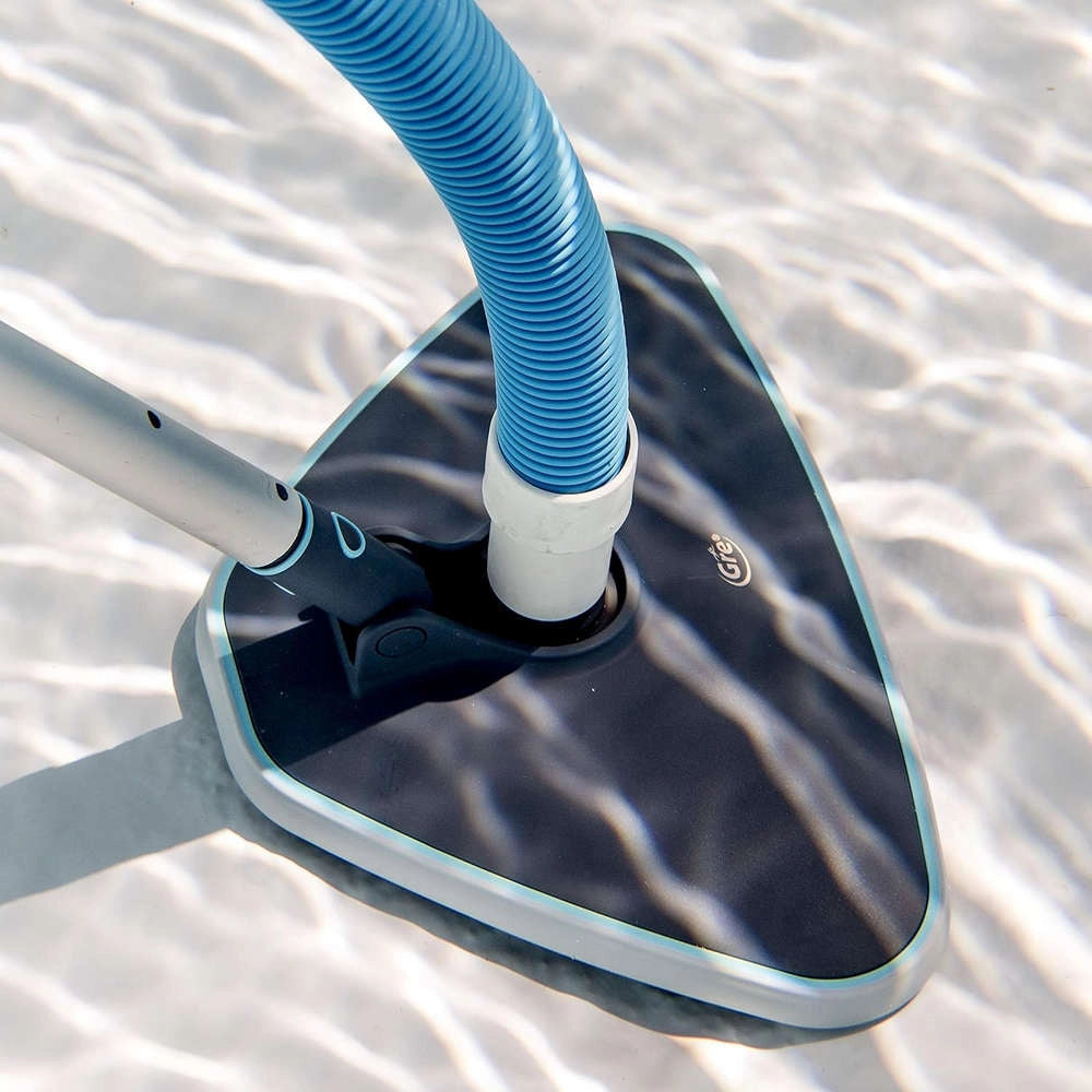Testa Triangolare Aspira Fango per Piscine - Terminale Puliscifondo Rotante