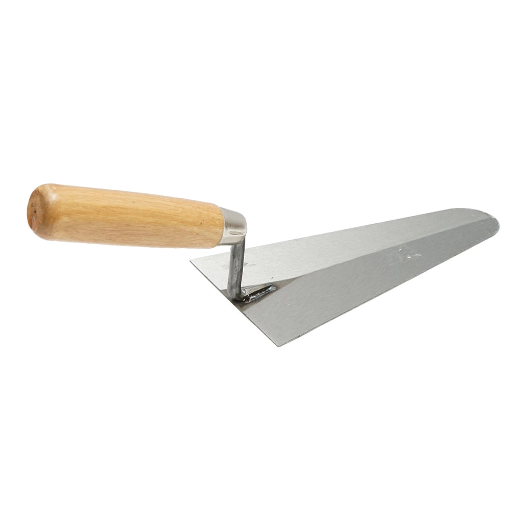 Frattazzo tondo 200 mm con manico in legno