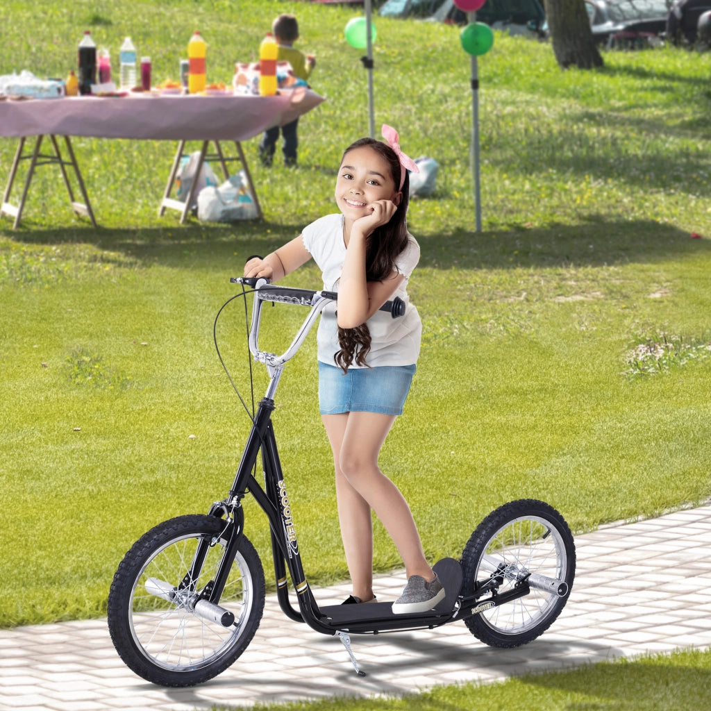 Trottinette Grandi Ruote Pneumatiche ¨C Minimal ¨C Acero Nero