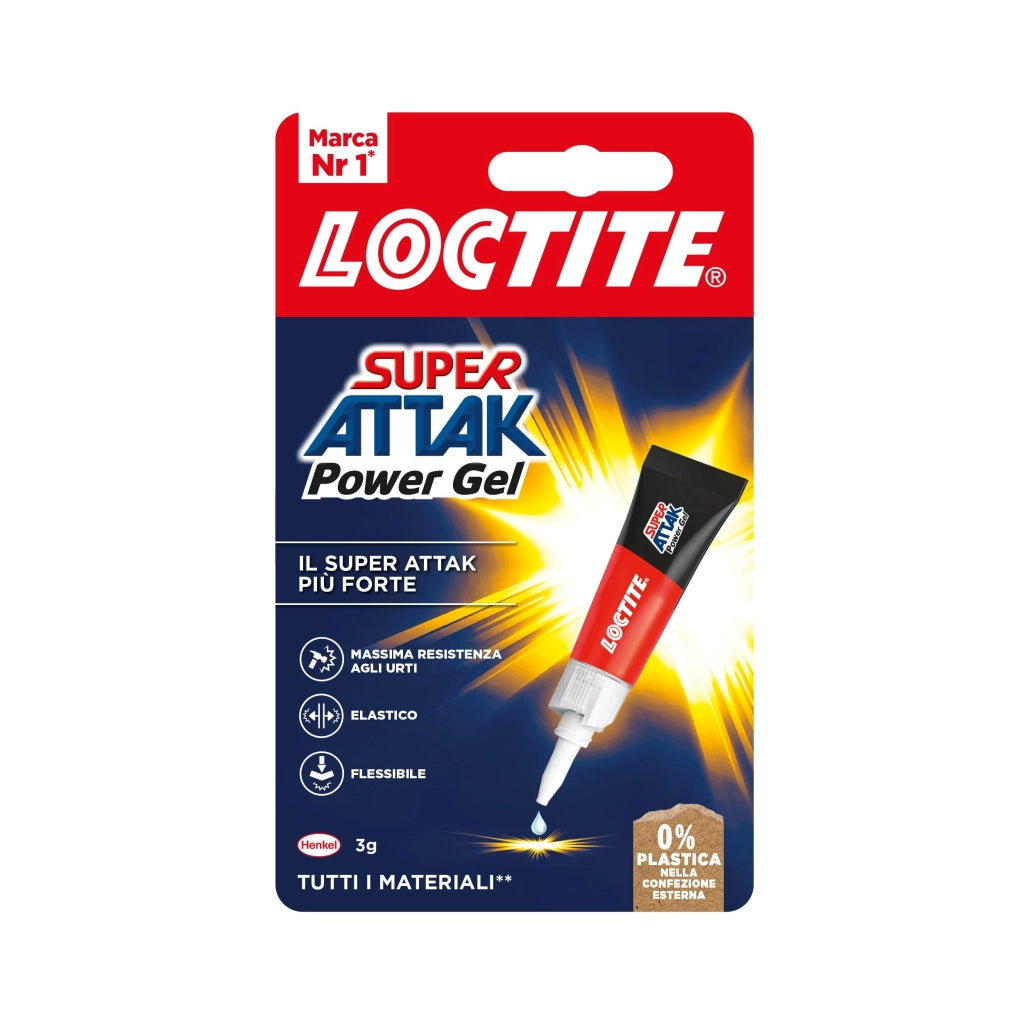 Colla Super Attak Power Flex 3 Gr Loctite