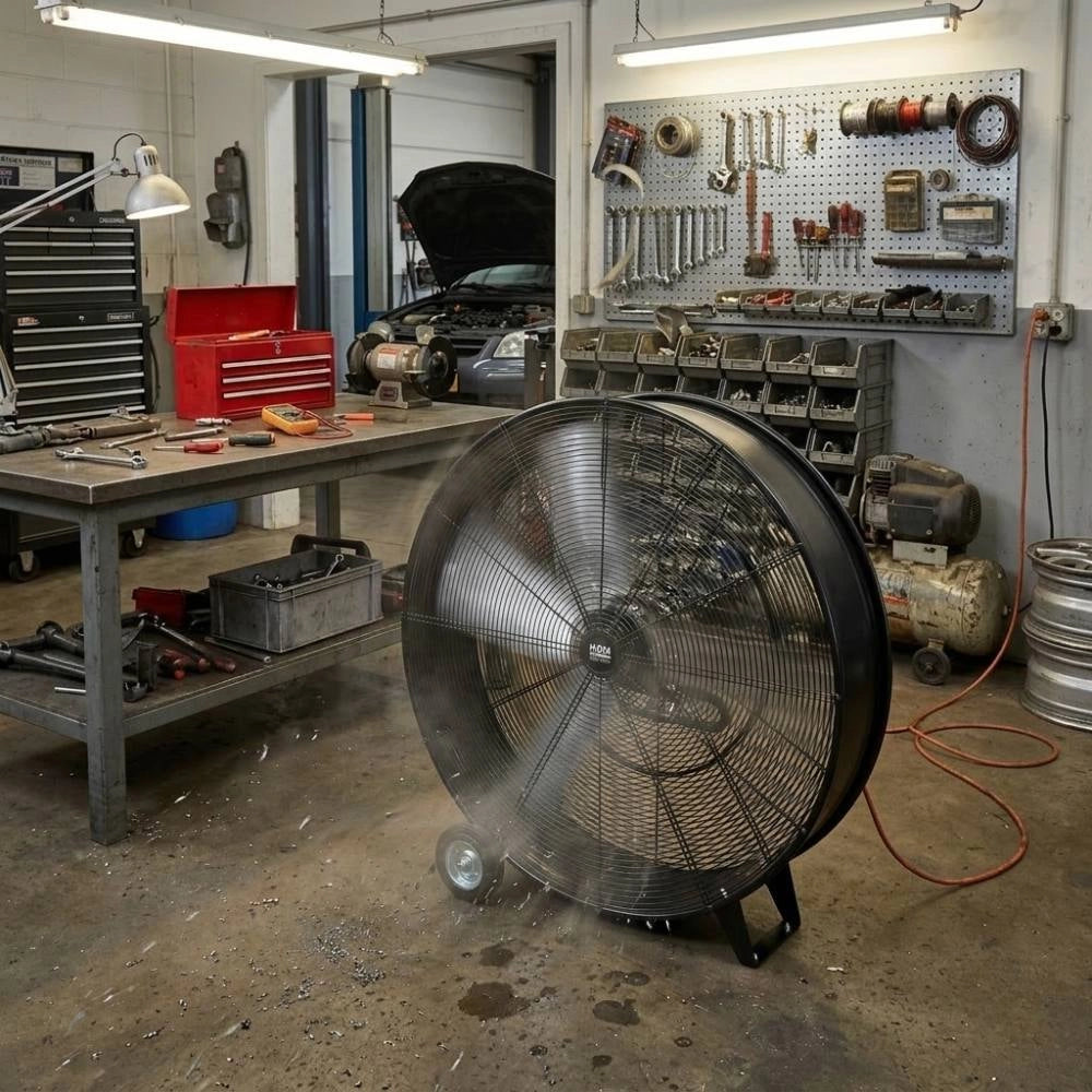 Ventilatore da terra industriale zephir zdm90cm potente e versatile