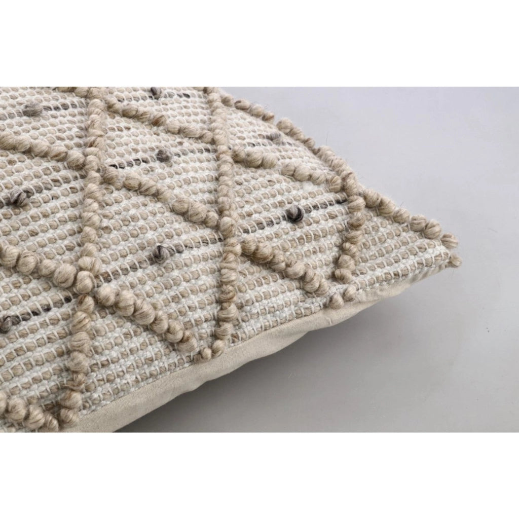 Cuscino Chander Bianco-Naturale 80X80