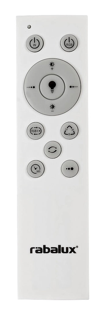 Plafoniera LED RGB 24W 41cm marrone telecomando Rabalux