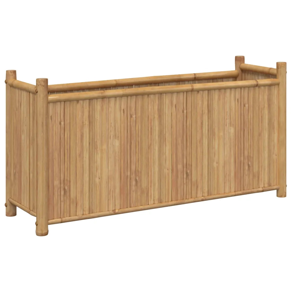 Fioriera-Vaso-Contenitore per Piante 100x30x50 cm in Bamb¨´