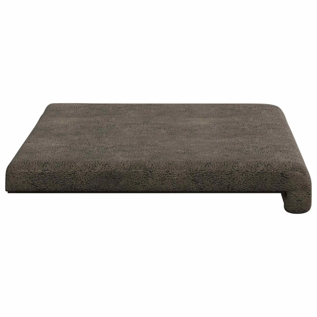 Cuscino per panchina Tessuto scamosciato sintetico Grigio Scuro 42043203