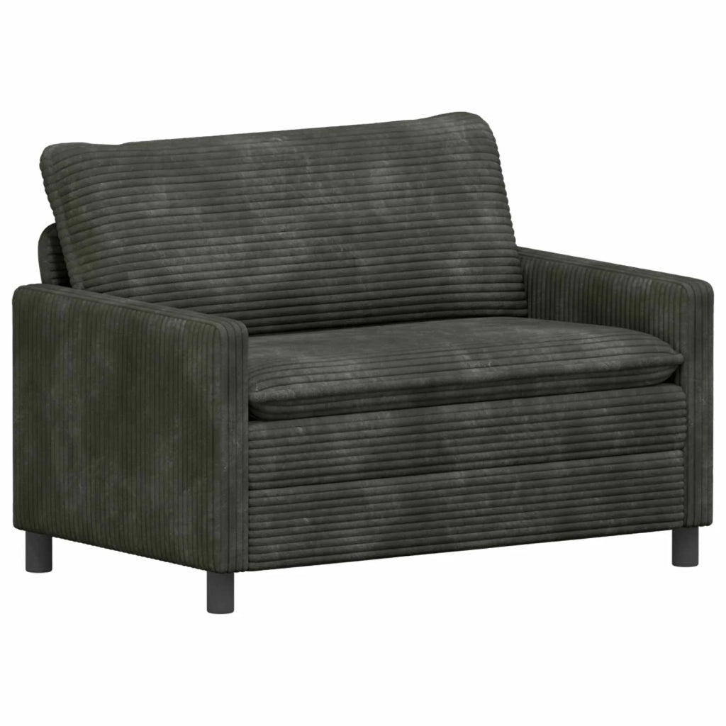 Set di divani 2 pcs Antracite Poliestere 3417055