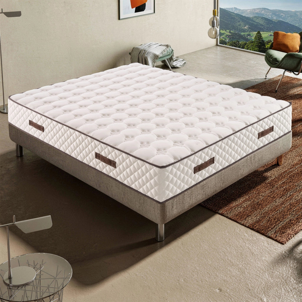 Materasso Matrimoniale 160x190 in Memory Foam, Altezza 30 cm, Alleviamento dei punti di pressione, Massima Traspirazione, NUIT