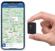 Tracker GPS Auto Magnetico - Sistema di Tracciamento Auto - Sistema di Localizzazione GPS - Tracciamento Auto senza Abbonamento - Carta SIM - Antidief - Tracker Auto - Impermeabile - 25 Giorni di Durata Batteria - Nero