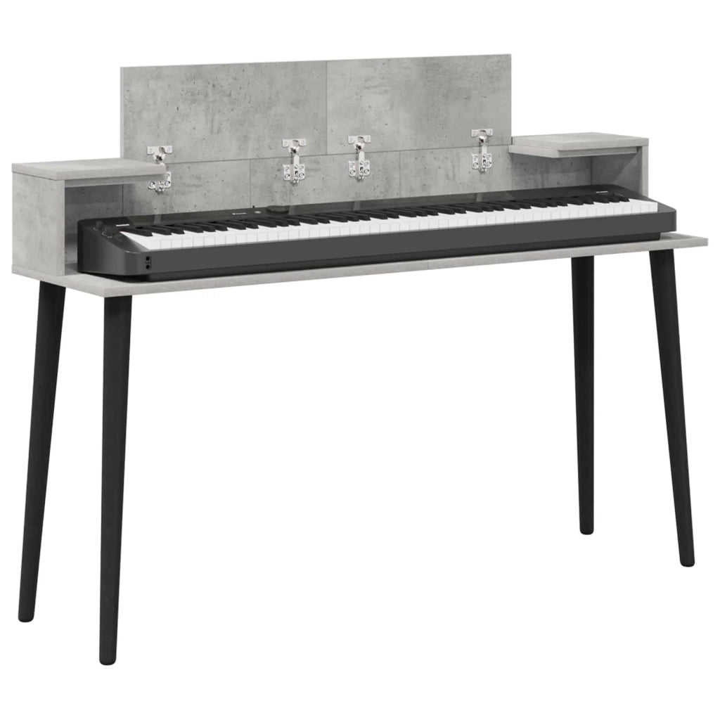 Scrivania studio Grigio Cemento 110 x 36 x 19,5 cm 8006711