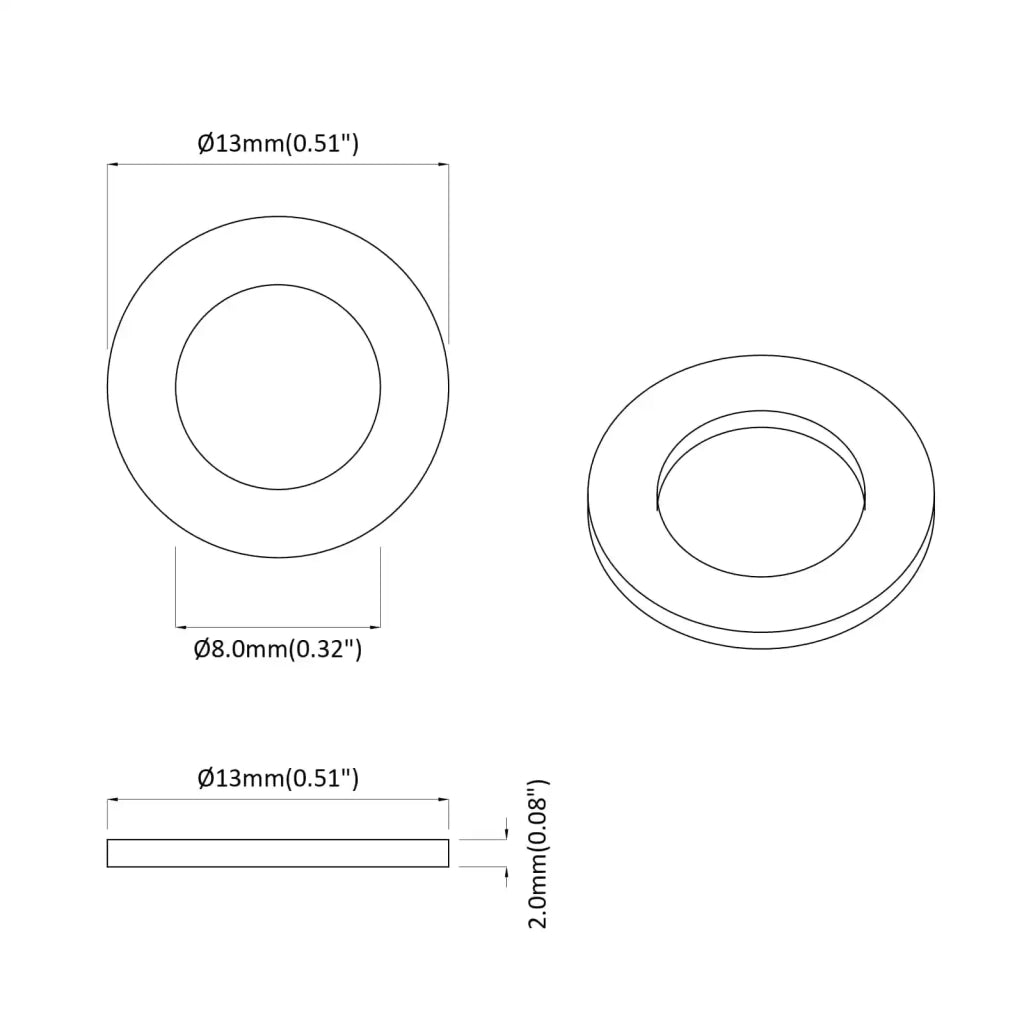Dado a Molla 15929 pcs Bianco Ferro