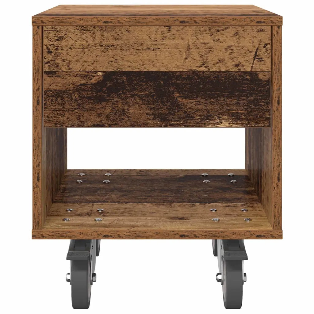 Comodino 2 pcs Legno vecchio 40,5 x 40 x 48 cm 891069