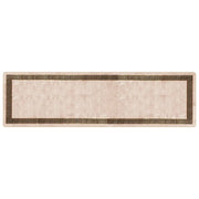 Runner in Moquette | Runner Tappeto MARSA Nero 100 x 350 cm Poliestere e PVC
