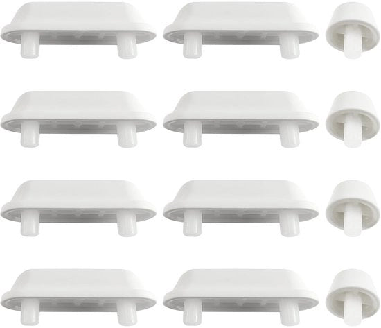 Pannelli assorbenti shock 12 pezzi per copertura di toilette in legno